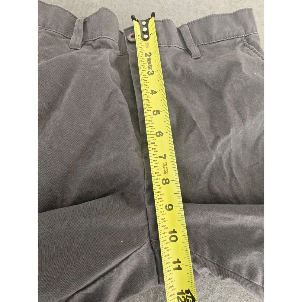 English Laundry Men's Gray Chino Pants 32x32 Stretch Casual Straight Zip Pocket
